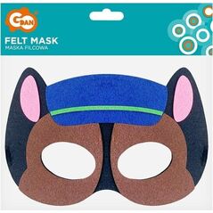 GoDan Maska filcowa Psia Brygada Policjant 18x12cm