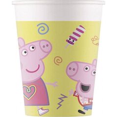 PROCOS Kubeczki papierowe świnka peppa 200 ml one size