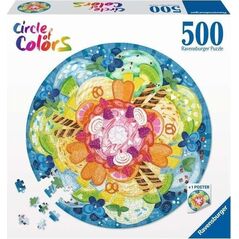 Ravensburger Puzzle 500 Paleta kolorów: lody