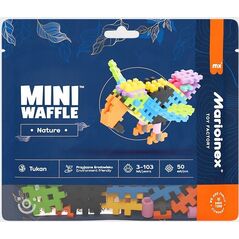 Marioinex Klocki Mini Waffle Nature - Tukan 50 elementów