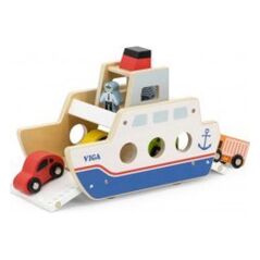 Viga Toys Viga 44684 Drewniany prom samochodowy