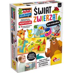 Lisciani Montessori Świat Zwierząt 3+ Lisciani