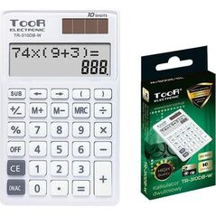 Kalkulator Toor Electronic Kalkulator dwuliniowy 10-pozyc. TR-310DB-W TOOR