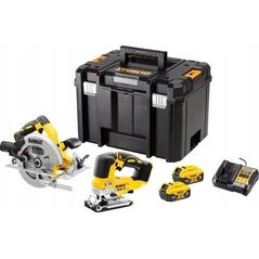 Zestaw elektronarzędzi Dewalt DEWALT ZESTAW COMBO 18V DCK2012P2T (DCS570 + DCS334) 2x5,0Ah
