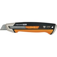 Fiskars nóż uniwersalny z ostrzem łamanym 18mm CarbonMax (1027227)
