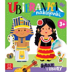 Aksjomat Ubieranki naklejanki Stroje i ubiory 35299