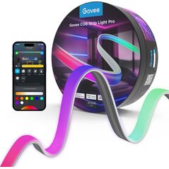 Taśma LED Govee Govee COB RGBICW 3780 LED diod 3m pásek Matter