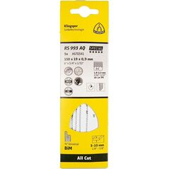 Klingspor KLINGSPOR RECIMER SAW LADE 150x19x0,9mm RS 993 AQ /5 τεμ. 14046388 4014855940011