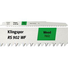 Klingspor SABER SAW LADE 240x19x1.2mm RS 902 WF /5τεμ. 14048210 4014855939886