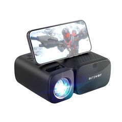 BlitzWolf BW-V3 Mini LED beamer / projector, Wi-Fi + Bluetooth (black) 5905316146884