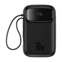Baseus QPow 2 10000mAh 30W 2xUSB-C powerbank (black)