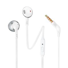 Hands Free Stereo JBL Tune T205 3.5mm Ασημί 6925281928345 6925281928345 έως και 12 άτοκες δόσεις