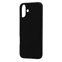 Θήκη Liquid Silicon inos Apple iPhone 16 5G Velvet Μαύρο 5205598169497 5205598169497 έως και 12 άτοκες δόσεις