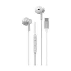 Hands Free Stereo M2 Devia EM113 Metal USB C Smart Ασημί 6942297108806 6942297108806 έως και 12 άτοκες δόσεις