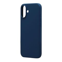 Θήκη Liquid Silicon inos Apple iPhone 16 5G Velvet Σκούρο Μπλε 5205598169503 5205598169503 έως και 12 άτοκες δόσεις