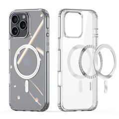 Θήκη TPU & PC Dux Ducis Clin Magnetic MagSafe Apple iPhone 16 Pro Max Διάφανο 6934913004081 6934913004081 έως και 12 άτοκες δόσεις