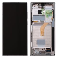 Οθόνη με Touch Screen & Μπροστινή Πρόσοψη Samsung S908B Galaxy S22 Ultra 5G Λευκό (Original) 1110301140632 1110301140632 έως και 12 άτοκες δόσεις