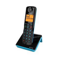 Ασύρματο Τηλέφωνο Alcatel S280 με Δυνατότητα Αποκλεισμού Κλήσεων Μαύρο-Μπλε 3700601425383 3700601425383 έως και 12 άτοκες δόσεις