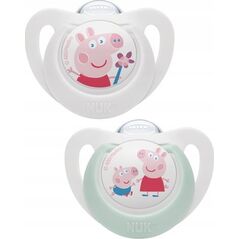 NUK NUK Schnuller Peppa Pig Star 18-36 M. 2 Stück