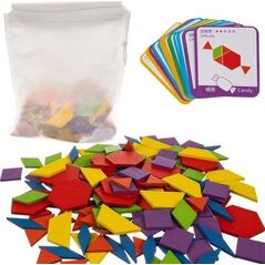 Kruzzel Układanka edukacyjna- figury geometryczne