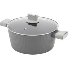 Florina Garnek aluminiowy z pokrywką Florina Serrano 28 cm 6,1 l