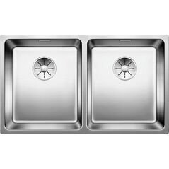 Zlewozmywak Blanco BLANCO ANDANO 340/340-IF Stal polerowana, InFino