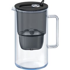 Dzbanek filtrujący Aquaphor Glass 2,5L Czarny + 1 wkład Maxfor Plus Mg