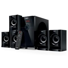 Sven 5.1 Speakers HT-201 Black 20W 5x12W Bluetooth (SV-015770) έως 12 άτοκες Δόσεις