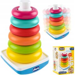 Kolorowa piramidka edukacyjna 2w1 Chicco