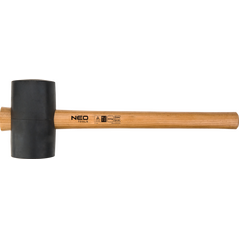 Neo Młotek gumowy rączka drewniana 680g 380mm (25-053)