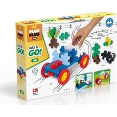 Plus Plus Plus-Plus Midi Basic - Make & GO! - 46 szt. Auto