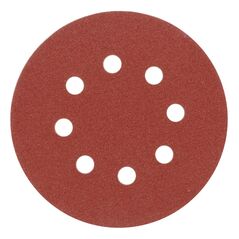 Vorel Krążek ścierny P-80 125mm 8 otworów 5szt. (08578)
