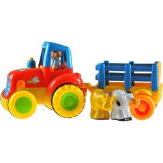 Lean Sport Duży traktor farmera + przyczepa dla malucha