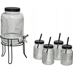 Secret de Gourmet Δοχείο ποτών 4 l + 4 ποτήρια 450 ml 14406200 3560232962134