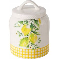 Ceramiczny pojemnik kuchenny w cytryny, LEMONY