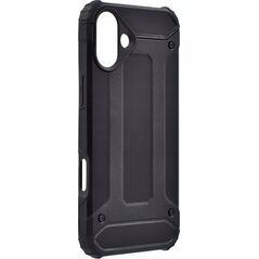Etui Hybrid Armor pancerne na iPhone 16 - czarne