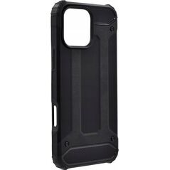 Etui Hybrid Armor pancerne na iPhone 16 Pro Max - czarne