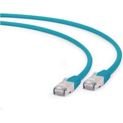 Gembird RJ-45/RJ-45, kat.6A, S/FTP, zielony, 0.25m (PP6A-LSZHCU-G-0.25M)