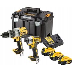 Zestaw elektronarzędzi Dewalt DEWALT ZESTAW COMBO 18V DCK276P3T (DCD996 + DCF887) 3x5,0Ah TSTAK