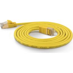 Wantec Wantec wW Patch CableCat.7 RohCable extra thin (plug CAT6A) SSTP yellow 2,0m (7175)