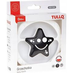 Tullo Grzechotka gwiazdka czarno-biała Tullo