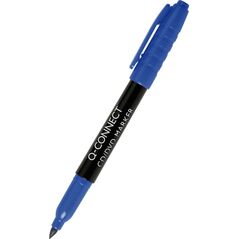 Q-Connect Marker do płyt CD/DVD Q-CONNECT, 1mm (linia), niebieski