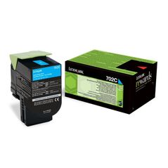 LEXMARK CS310/410/510 CYAN TONER CRTR SC (702C) RETURN 1k (70C20C0) (LEX70C20C0) έως 12 άτοκες Δόσεις