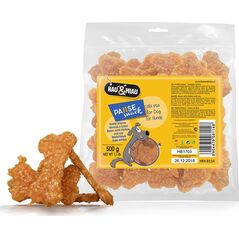 Hau&Miau Hau&amp|Miau kostki mięsne - kurczak z ryżem 500g HM-8114