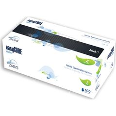 Zarys Zarys easyCARE - Rękawice diagnostyczne, nitrylowe, bezpudrowe, czarne - L
