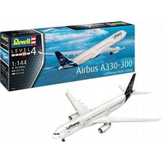Revell Model plastikowy Samolot Airbus A330-300 Lufthansa 1/144