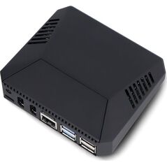 Argon40 Obudowa Argon ONE V3 M.2 NVMe PCIe do Raspberry Pi 5 - z wentylatorem i radiatorem - aluminiowa - czarna}