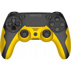 Pad Yaxo Pad YAXO Hornet Fury bezprzewodowy do SONY, PS4, PS3, PC, ANDROID żółty one size