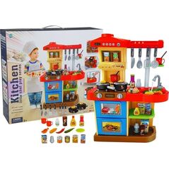 Kuchnia Dla Malucha z dźwiękami i światełkami Kran LEAN Toys
