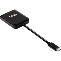 Adapter AV Club 3D Club3D hub MST USB-C na DisplayPort, 4K60Hz (M/F)
